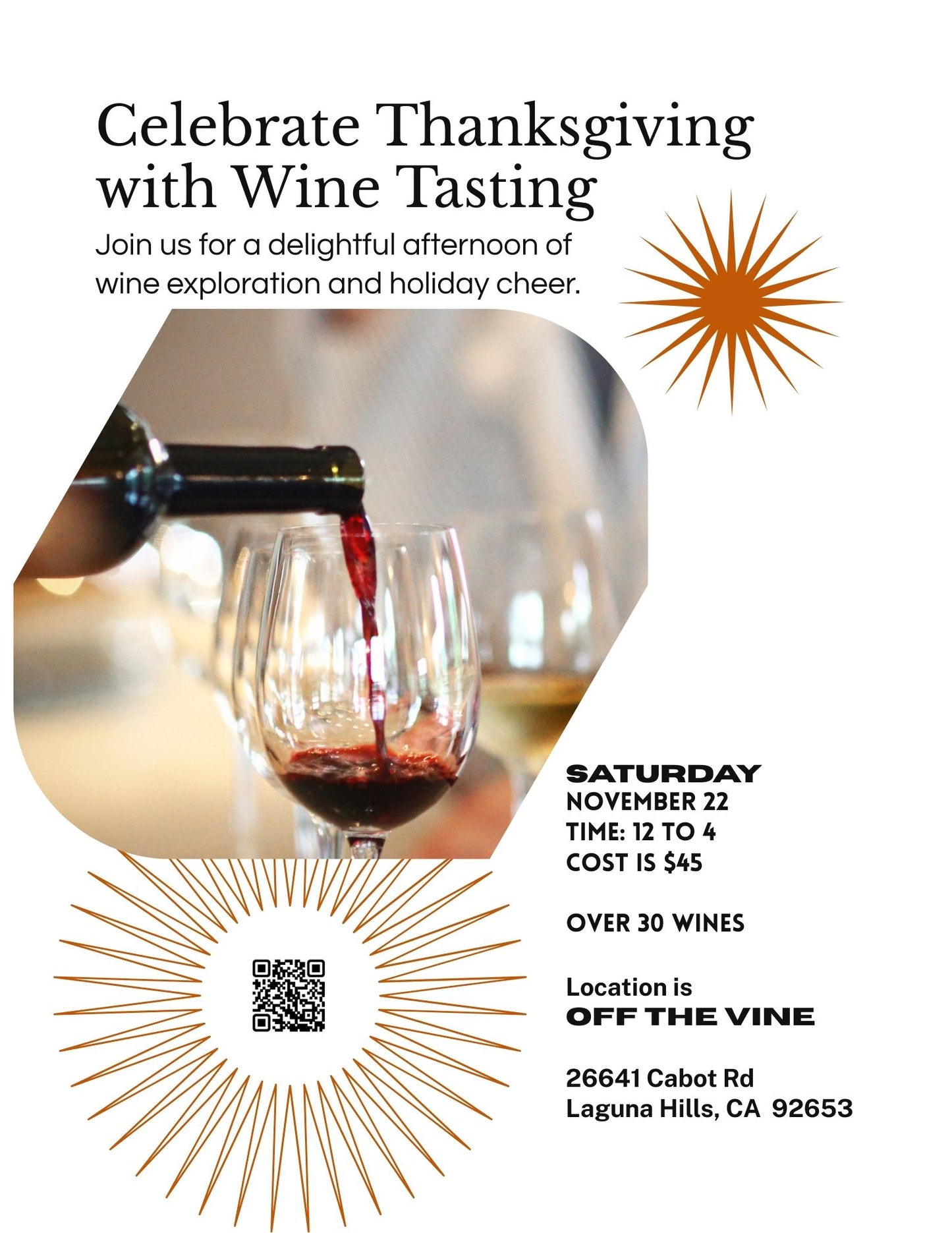 HOLIDAY WINE TASTING!!