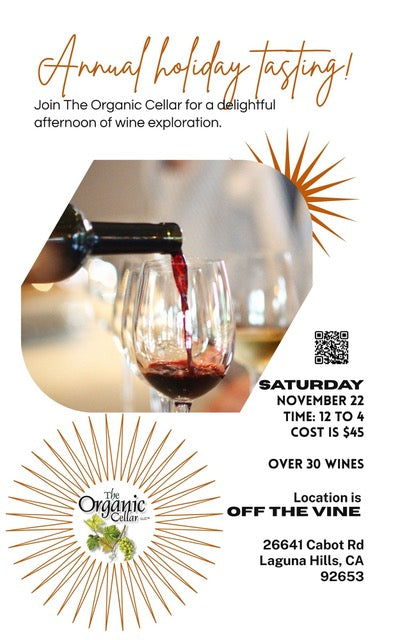 HOLIDAY WINE TASTING!!