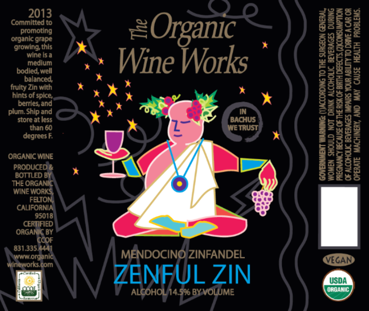 Hallcrest Vineyards Zenful Zin - San Francisco Wine Chronicle Gold - TEMPORARILY OUT OF STOCK